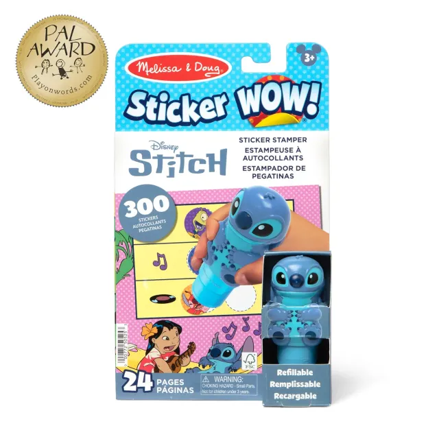 Melissa & Doug Sticker WOW Disney Stitch Album 300 Sticker