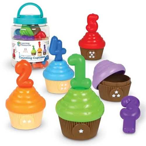 Learning Resources Zahlen-Cupcakes Lernspiel ab 18 Monate