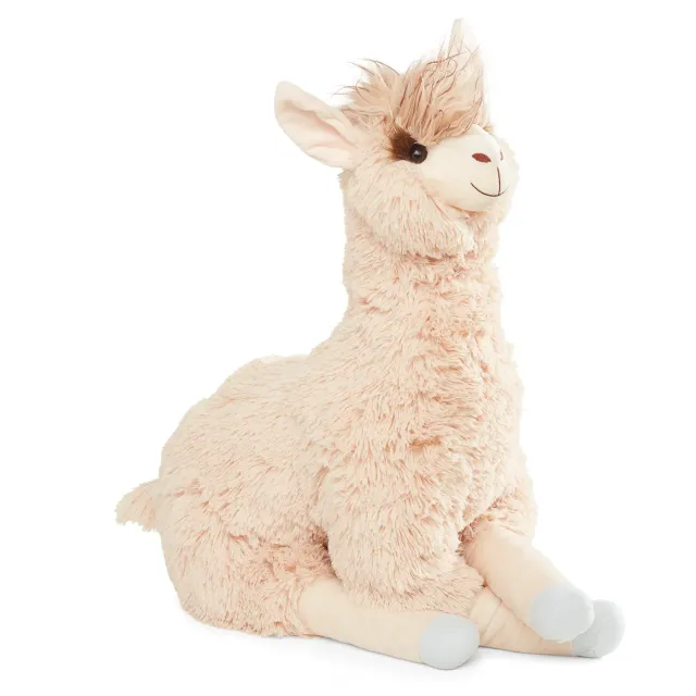 Melissa & Doug Lama Kuscheltier Jumbo 107 cm beige