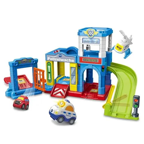 VTech Tut Tut Baby Flitzer Polizeiwache Spielset mit Auto