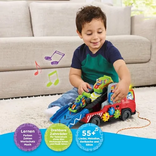 VTech Baby Autotransporter Abschleppwagen mit 2 Autos