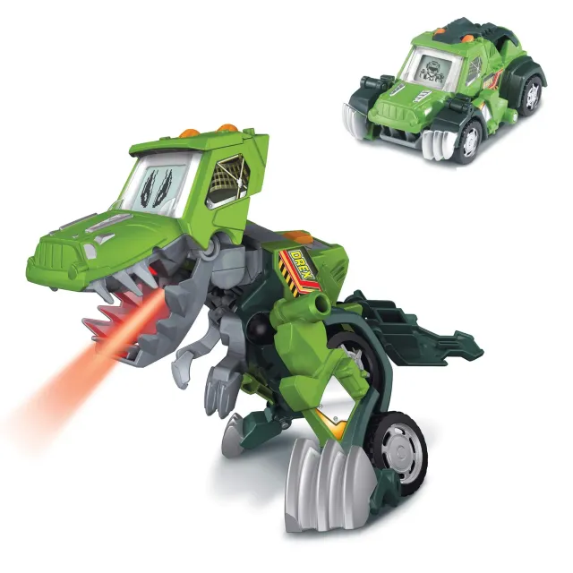 VTech Switch & Go Dinos Mud T-Rex 4x4 Dinosaurier grün spanisch