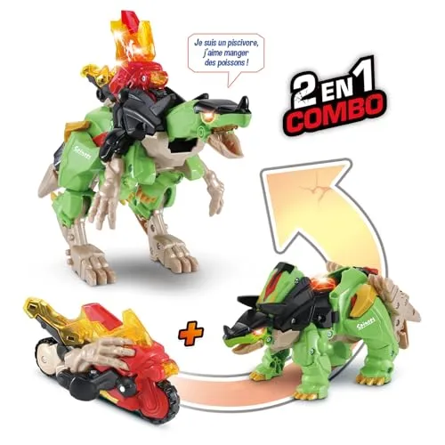 VTech Switch & Go Dinos Spinops Spinosaurus 2-in-1 FR