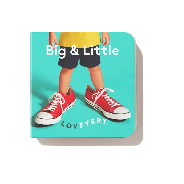 Lovevery Big & Little Minibilderbuch Groß-Klein