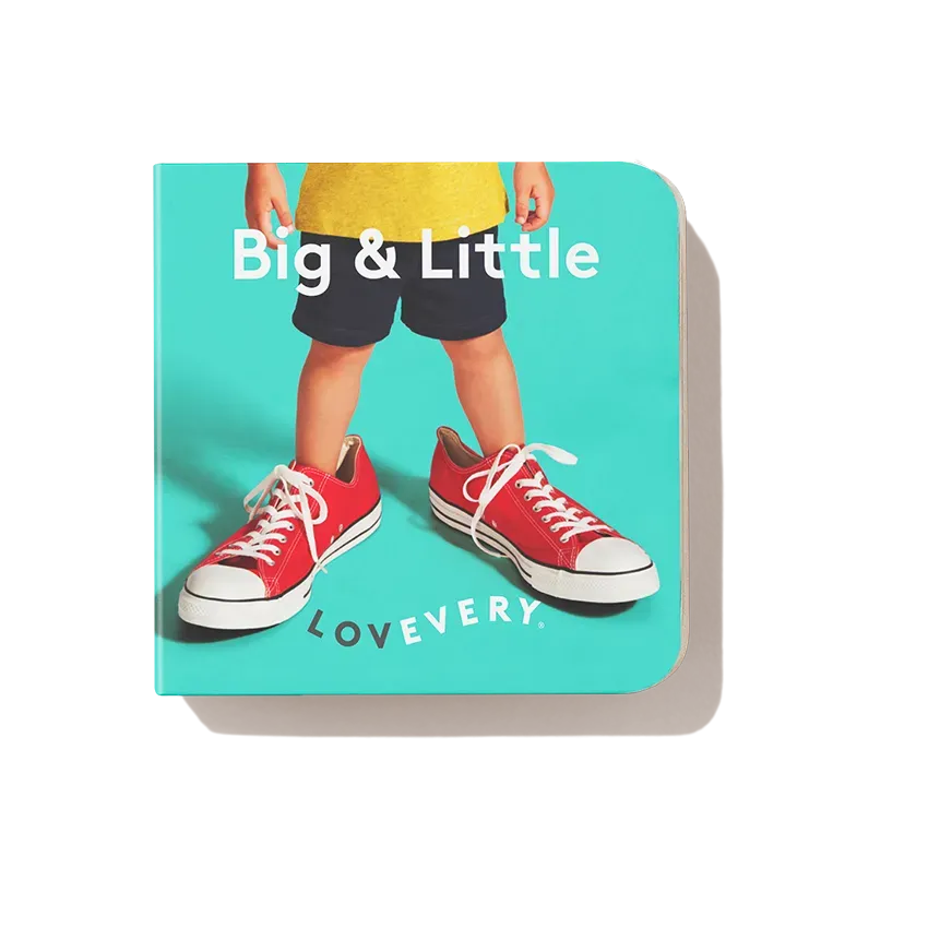 Lovevery Big & Little Minibilderbuch Groß-Klein