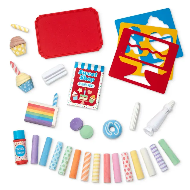 Melissa and Doug Sweet Shop Kreideset 33 Teile
