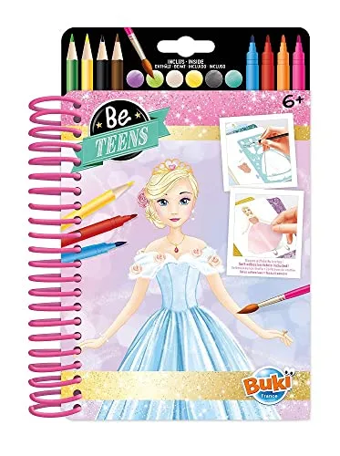 Buki CM101 Modebuch Prinzessinnenkleider Bastelset