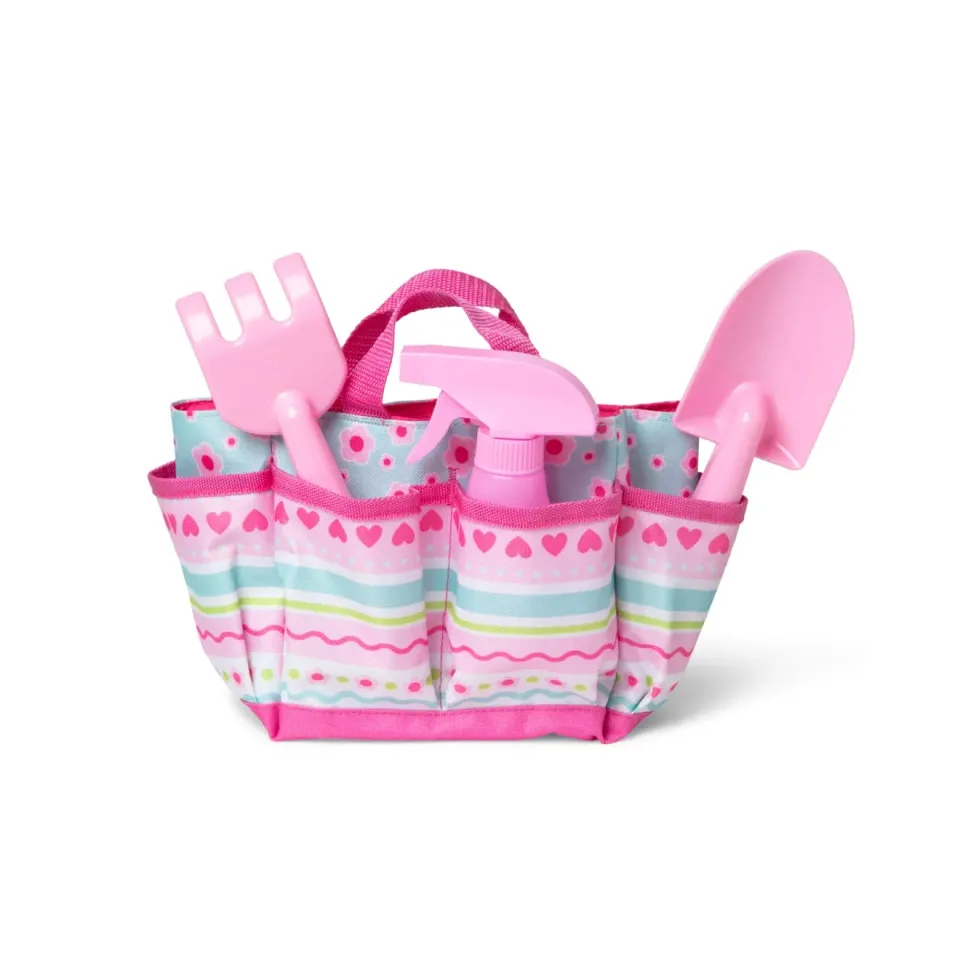 Melissa & Doug Pretty Petals Gartentasche mit Geräten für Kinder