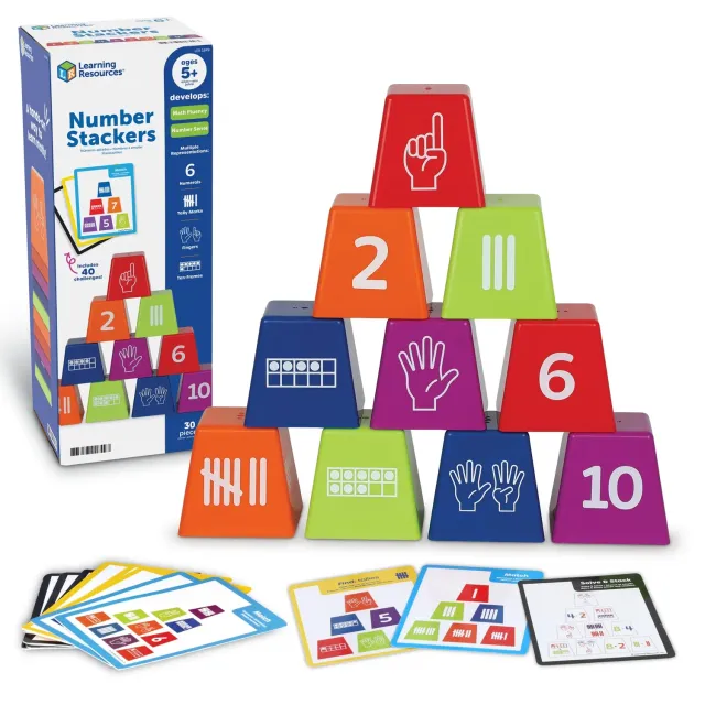 Learning Resources Zahlen Stapelbecher Lernspiel 10 Becher Rechnen