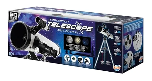 Buki Newton-Teleskop Reflektorteleskop 50 Aktivitäten
