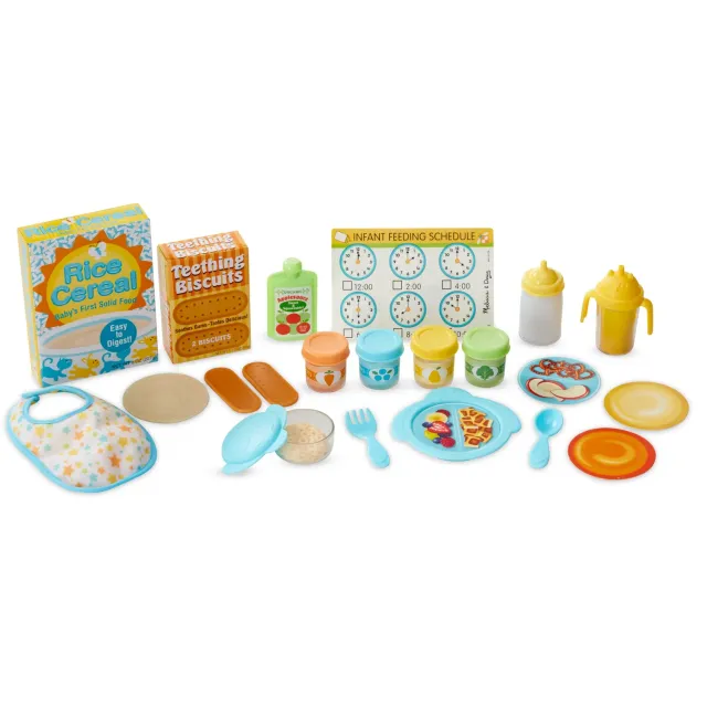 Melissa and Doug Mine to Love Fütter Set Puppenzubehör 24tlg