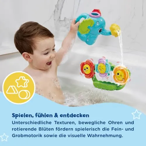 VTech Gieß-Elefant Badespielzeug Saugnapf Dreheffekt