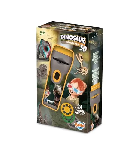 Buki 6339 Dinosaurier 3D-Projektor 24 Bilder
