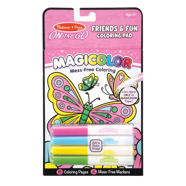 Melissa & Doug Magicolor Malheft Freunde Zauberstifte