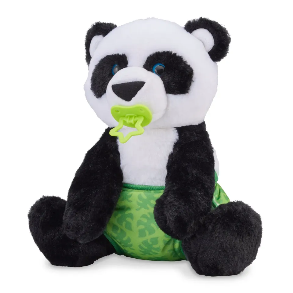 Melissa & Doug Baby Panda Kuscheltier Plüsch 28 cm
