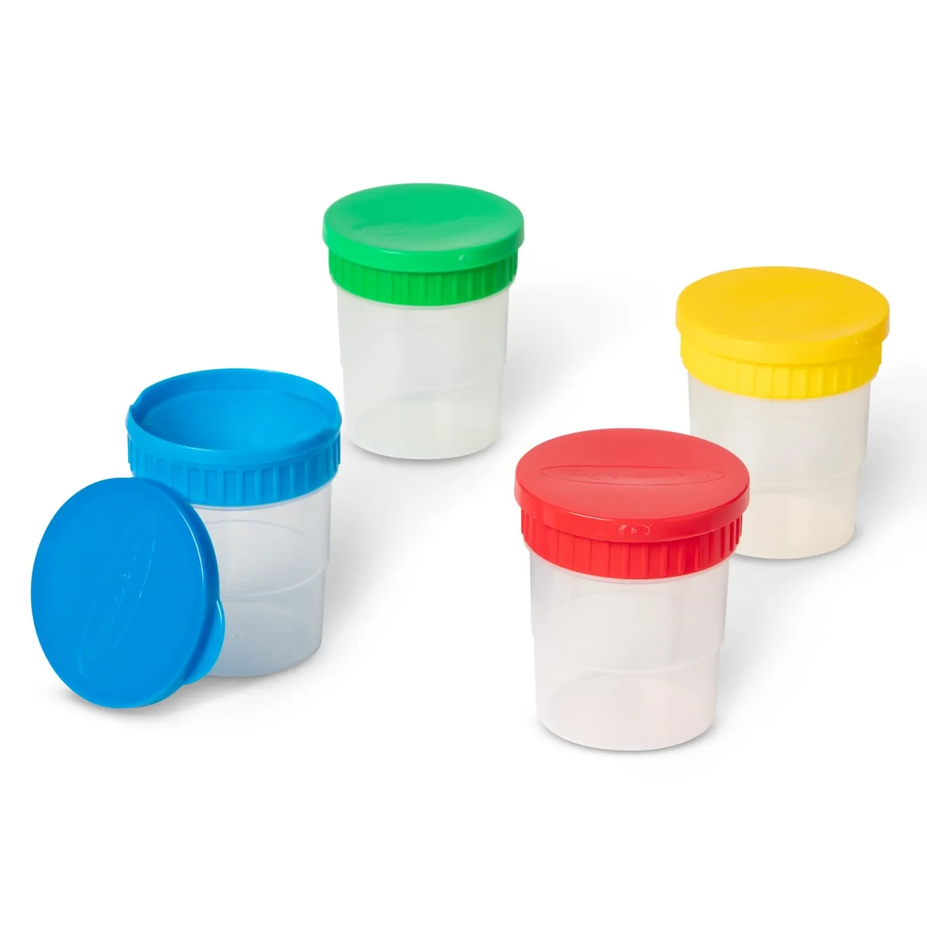 Melissa & Doug Spill-proof Malkbecher Auslaufsicher 4er Set Farben