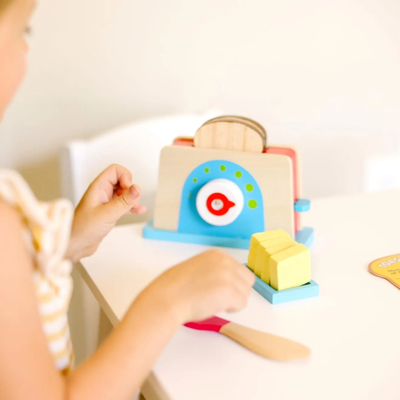Melissa & Doug Bread & Butter Toast Spielset Holz ab 3 Jahren