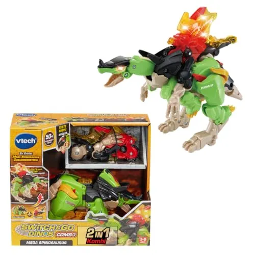 VTech Switch and Go Dinos Mega Spinosaurus 2-in-1 Dino