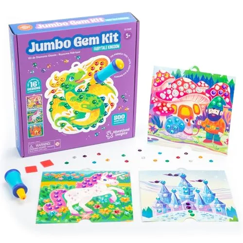 Learning Resources Jumbo Edelstein-Set Bastelset 510 Teile