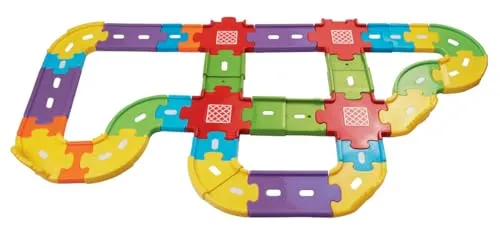 VTech Tut Tut Baby Flitzer Straßen-Erweiterungsset groß Schienen-Set englisch