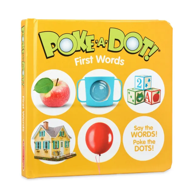Melissa & Doug Poke-a-Dot First Words Pappbuch ab 1 Jahr