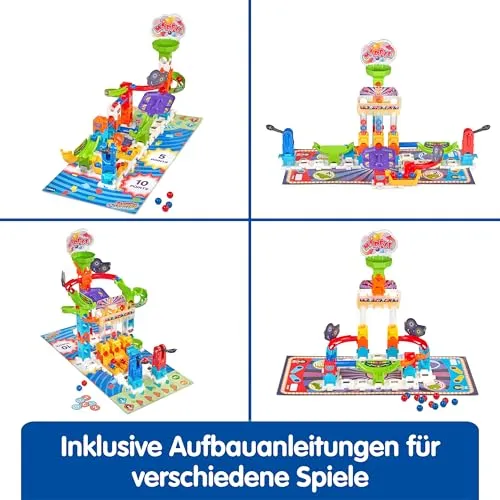 Vtech Marble Rush S300 Kugelbahn Gaming Set mit MarBalls Duell