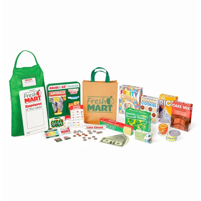 Melissa & Doug Fresh Mart Grocery Store Kaufladen Set 70-teilig