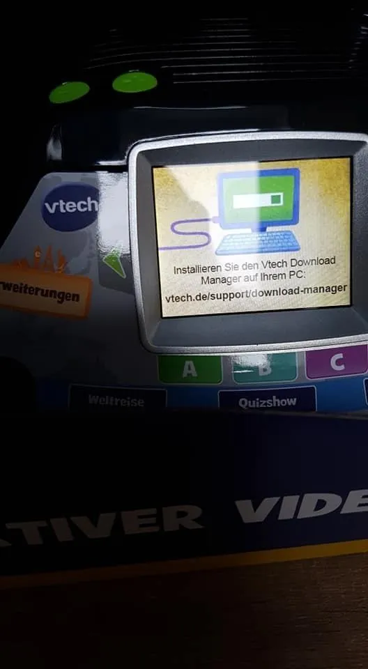 VTech 80-605404 Interaktiver Videoglobus Lernglobus ab 7 J.