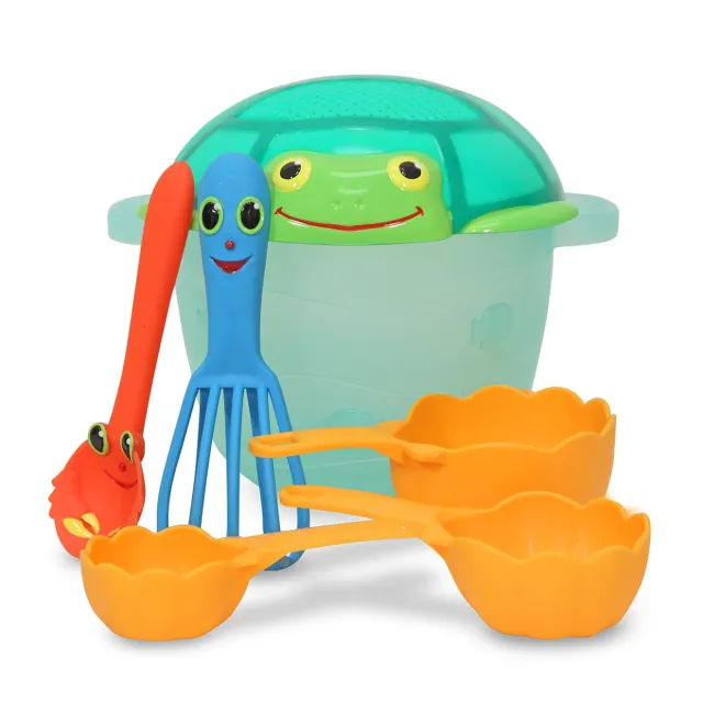 Melissa & Doug Seaside Sidekicks Sand Backset Krabbe 6-teilig