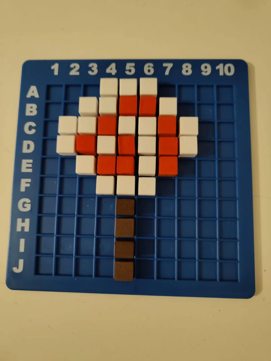 Learning Resources Pixel Art Mint Logikspiel 400 Würfel