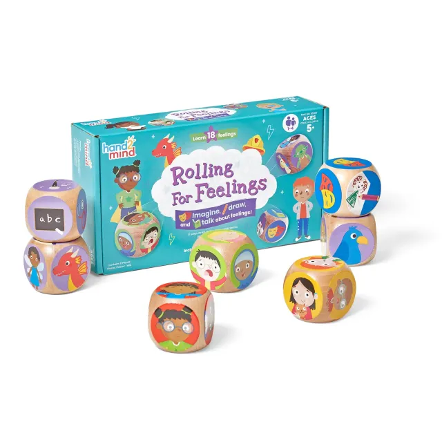 Learning Resources Gefühle würfeln Lernspiel Holz ab 5 Jahren