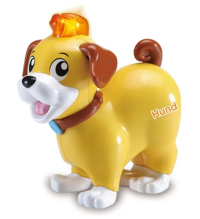 VTech Tip Tap Baby Tiere Hund Figur mit Licht und Musik
