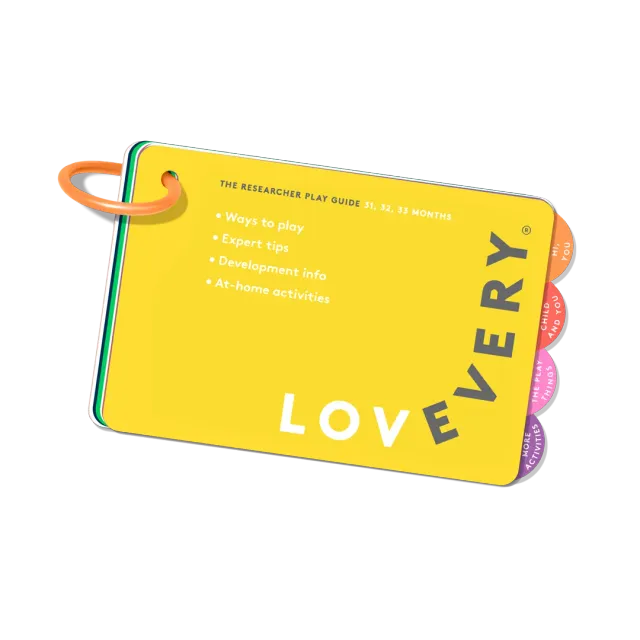Lovevery Play Guide 31 32 33 Monate Heft Englisch
