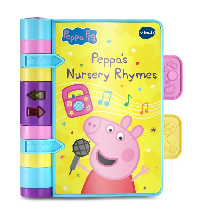 VTech Peppa Pig Nursery Rhymes Buch mit Liedern ab 9 Monate