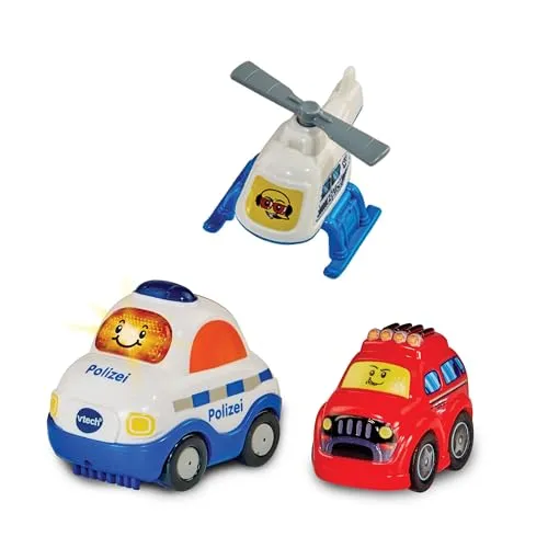 VTech Tut Tut Baby Flitzer Polizeiwache Spielset mit Auto
