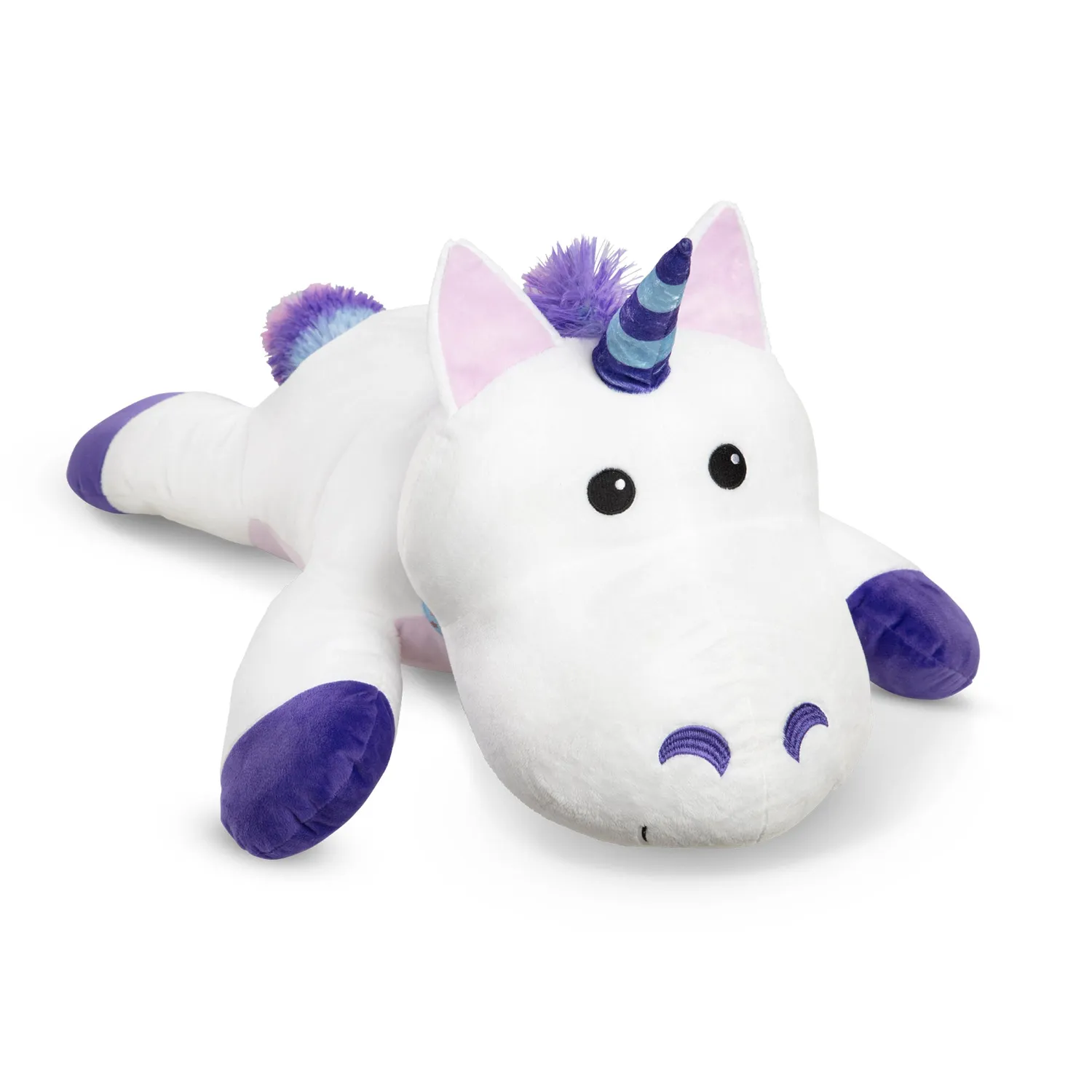 Melissa & Doug Cuddle Unicorn Plüschtier Jumbo weiß 70 cm