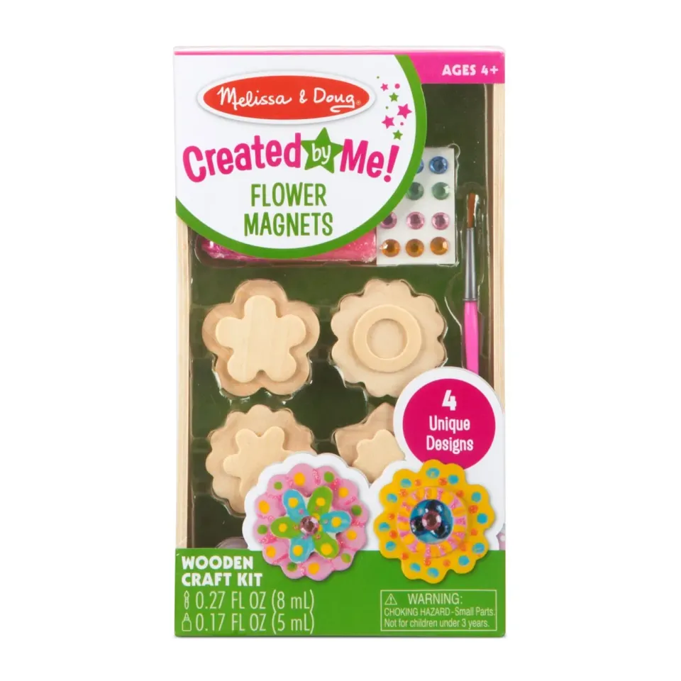 Melissa & Doug Created by Me Flower Magnets Bastelset
