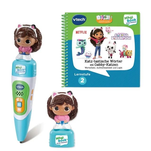 VTech MagiBook Gabby's Dollhouse Buch Lernstufe 2 für 4-6 Jahre