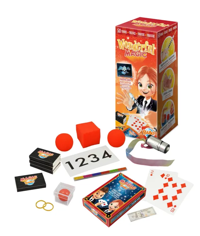 Buki Wonderful 6064 Zauberkasten 50 Tricks ab 7 Jahren