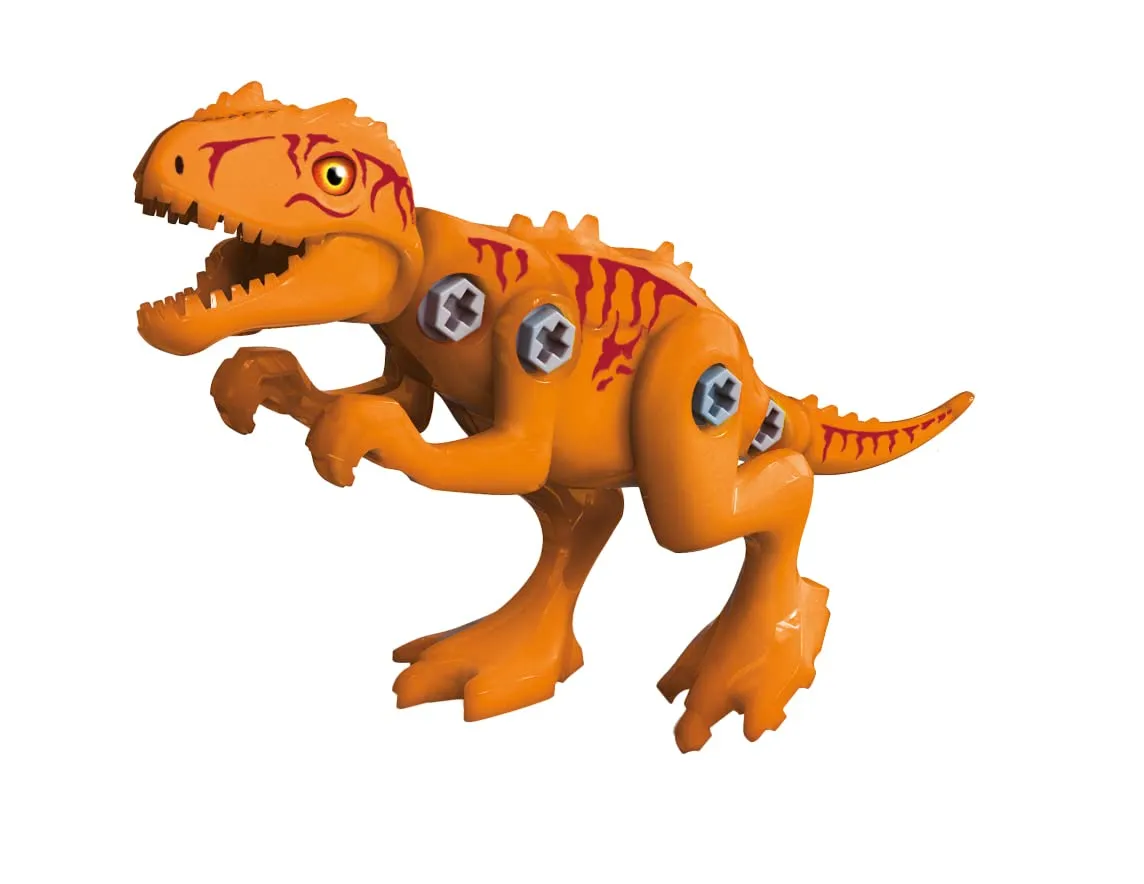 Buki 2136 Dinosaurier Bausatz 3er-Set beweglich ab 4 Jahre