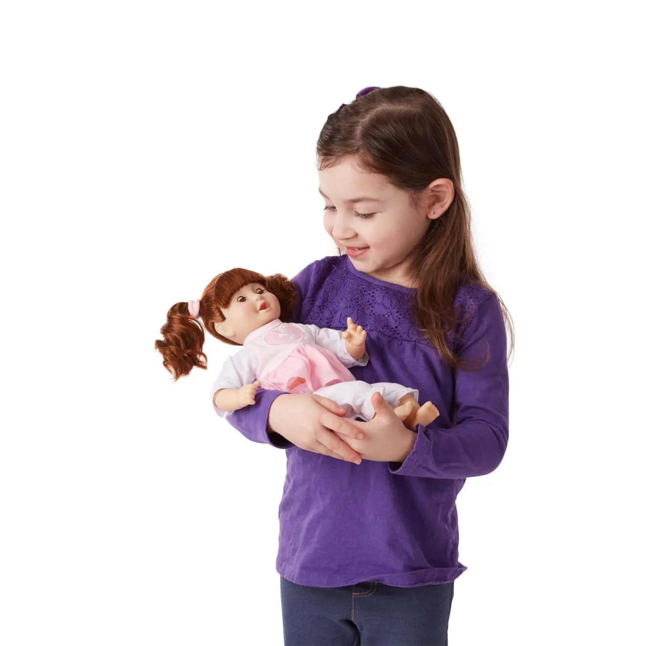 Melissa & Doug Mine to Love Brianna Puppe 30 cm