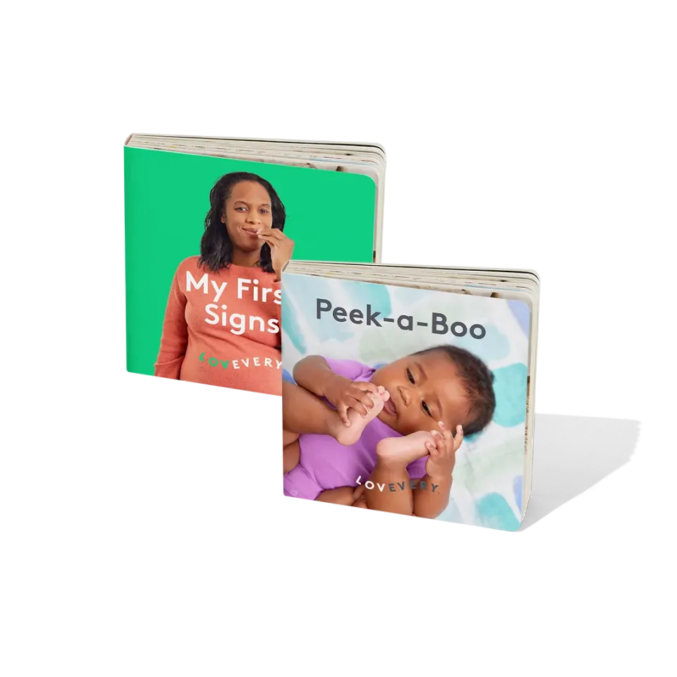 Lovevery Inspektor Bücherpaket Babybücher 2er-Set Englisch