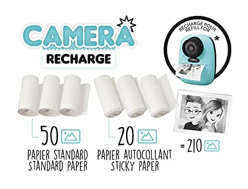 Buki France PV08 Nachfüllpack Papierrollen 6 Rollen