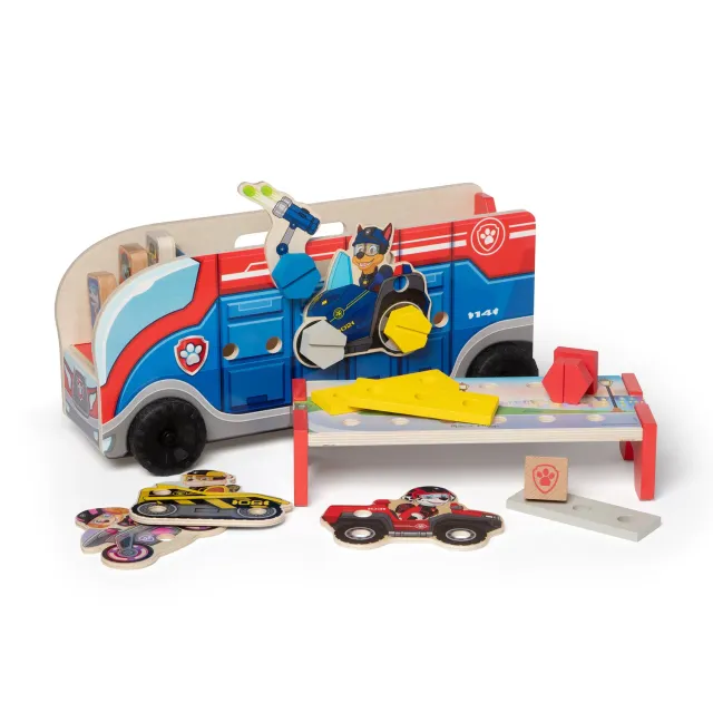 Melissa & Doug PAW Patrol Match Build Mission Cruiser Holz