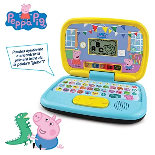 VTech Peppa Pig Lerncomputer spanische Version ab 3 Jahren