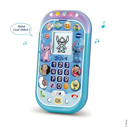 VTech Stitch Lern-Smartphone Französisch Lernspiel