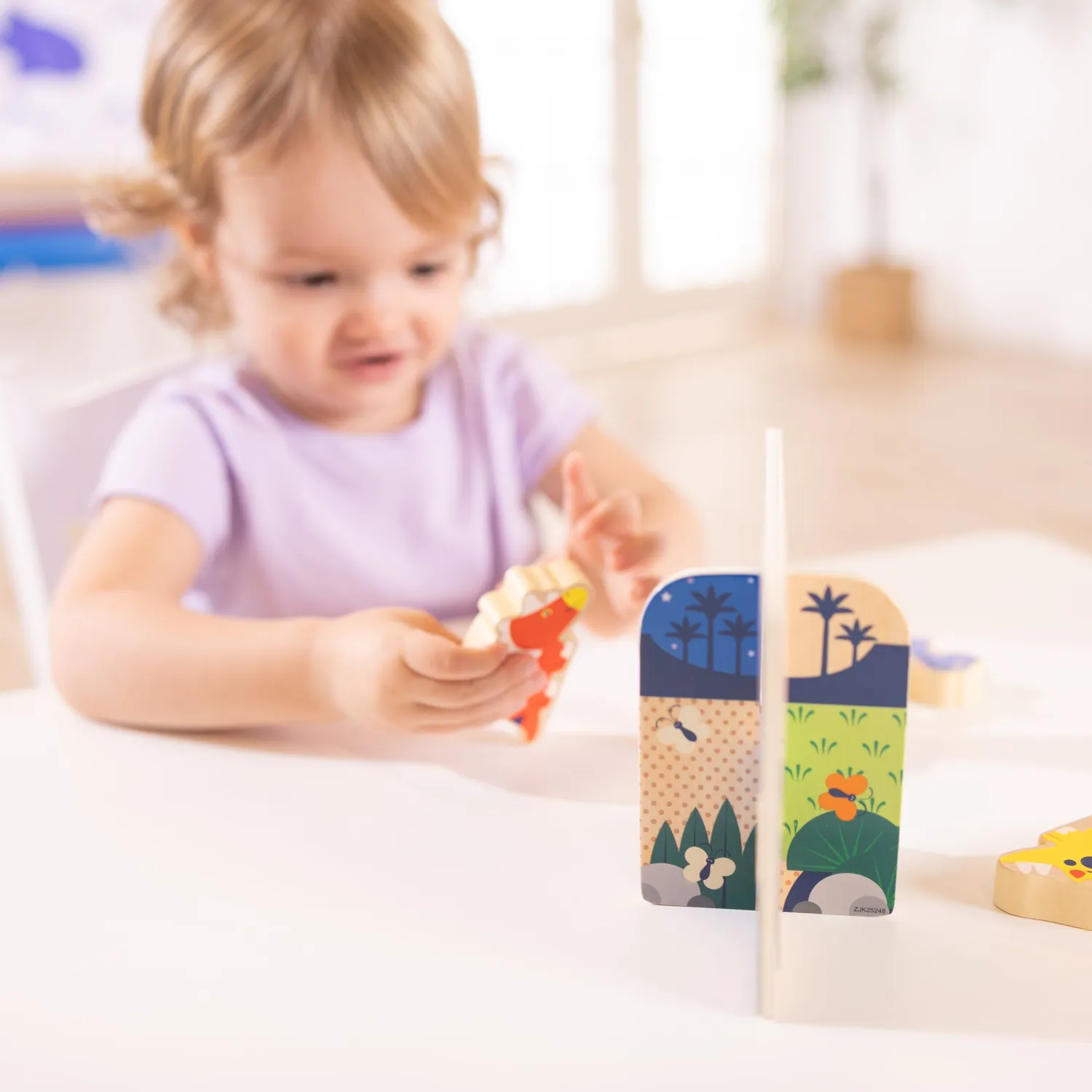 Melissa & Doug Wooden Dinosaurs Spielset Holz 3 Dinos