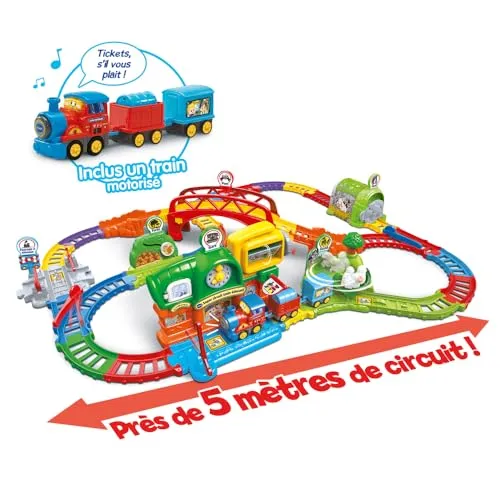 VTech Tut Tut Bolides Super Circuit Eisenbahn Adam Zug