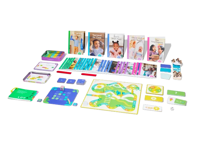 Lovevery Lesefähigkeiten-Set Teil 3 Lernspiel erweiterte Regeln