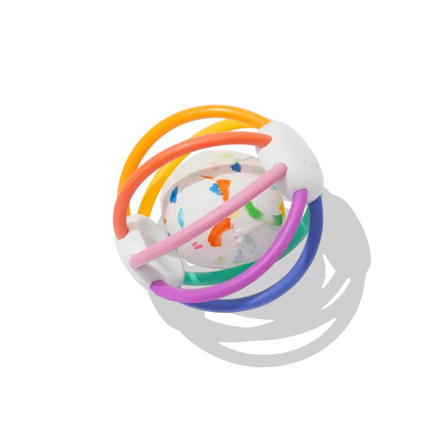 Lovevery Grab & Shake Rattle Ball Rasselball Greifling